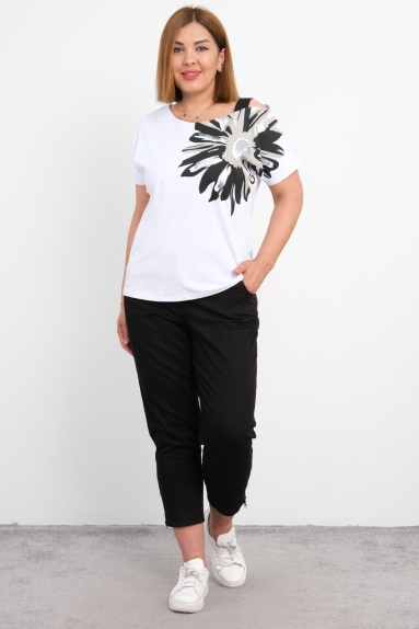 wholesaleWomen Clothes Plus Size Womens Two-Piece Sports Set