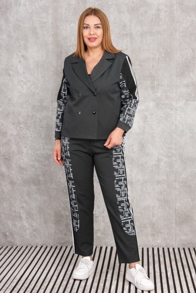 wholesaleWomen Clothes Plus Size Womens Two-Piece Sports Set