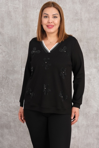 wholesaleWomen Clothes Plus Size Printed Blouse