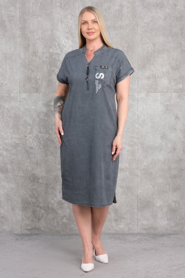 wholesaleWomen Clothes Plus Size Denim Dress