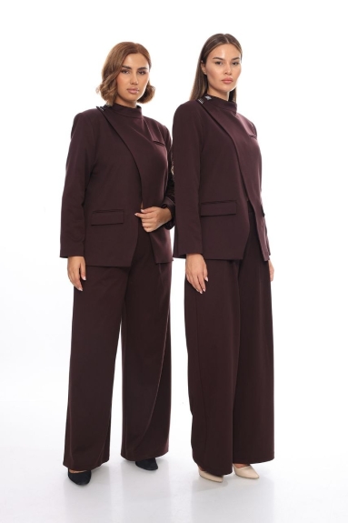 wholesaleWomen Clothes Plus Size Classic Two-Piece Set