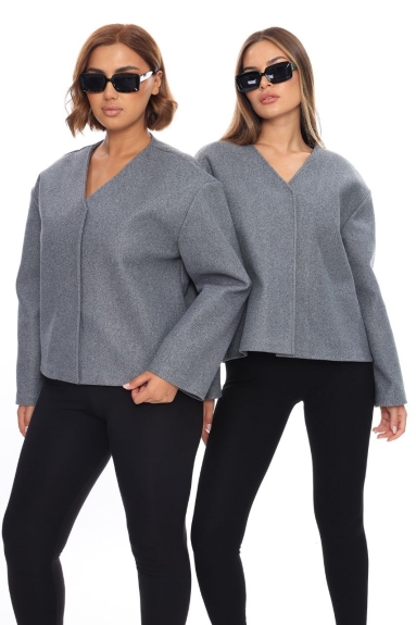 wholesaleKadın Giyim Büyük Beden Basic Sweatshirt