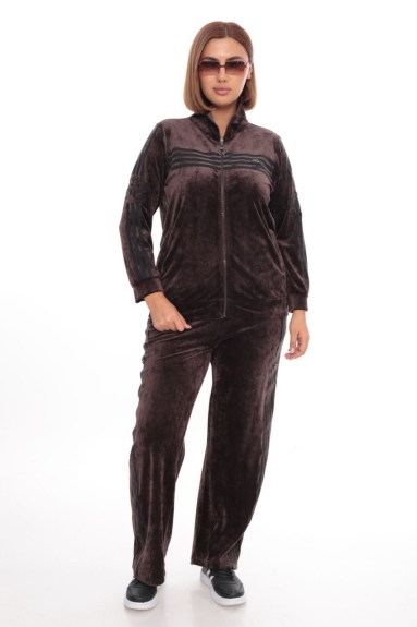 wholesaleWomen Clothes Plus Size Womens Two-Piece Sports Set