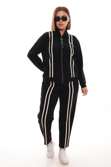 wholesaleWomen Clothes Plus Size Womens Two-Piece Sports Set